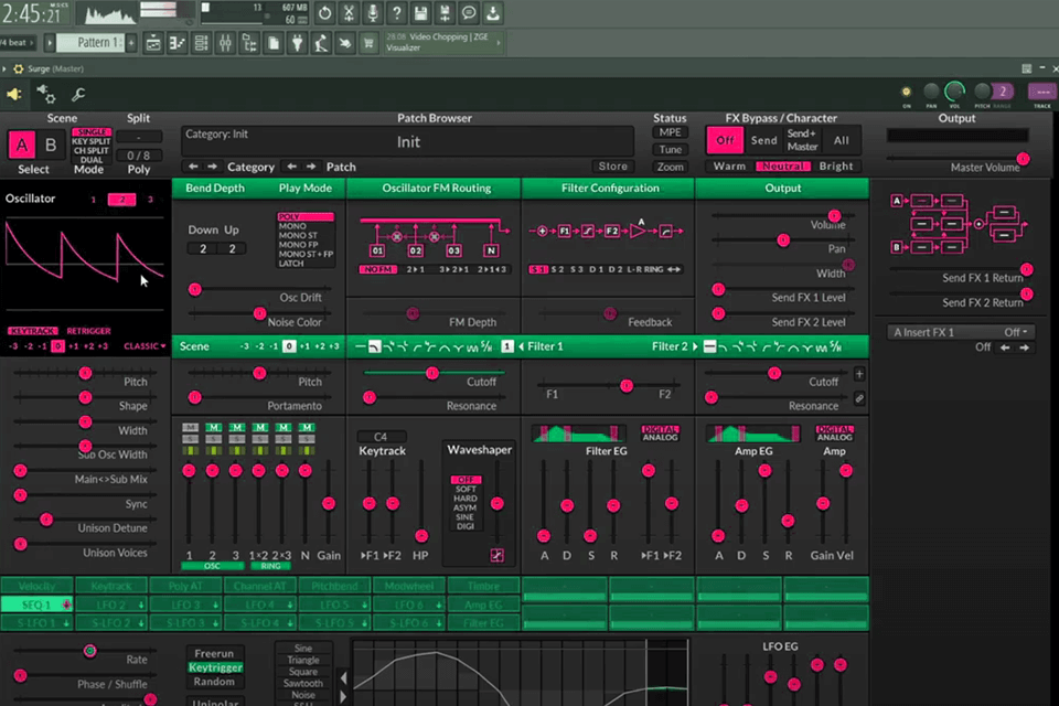 surge interface open source music software