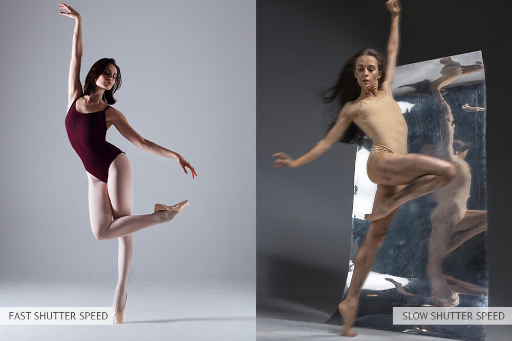 the choice of shutter speed in dance photography