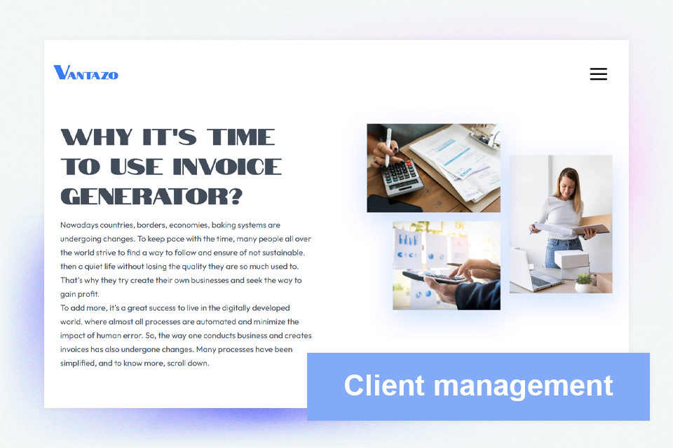 vantazo invoice software for mac
