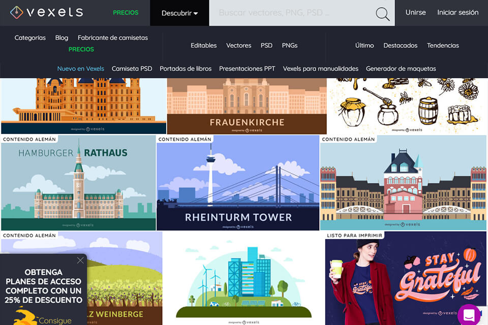 vexels paginas de vectores