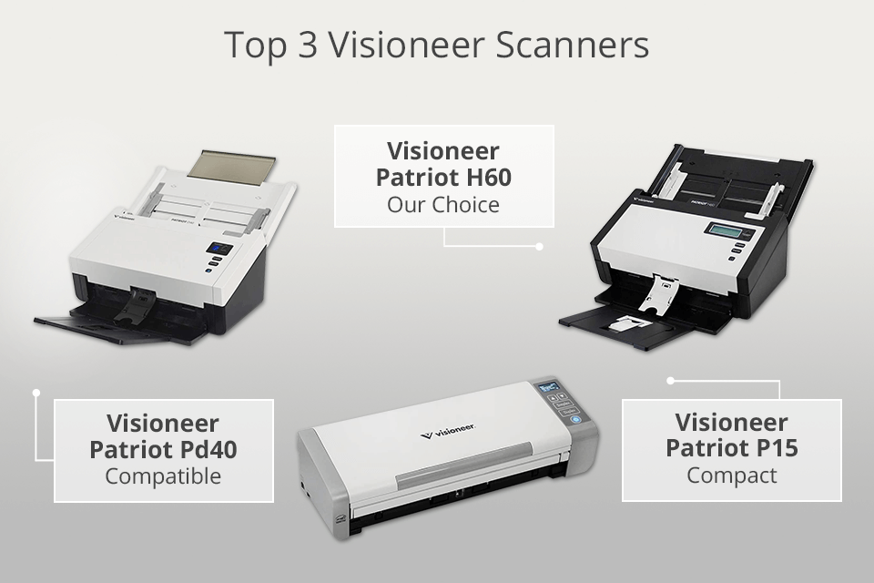 best visioneer scanners