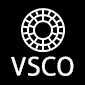 vsco cropping pictures app logo