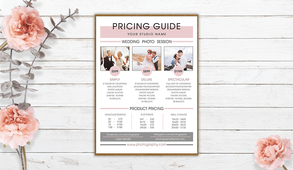 free template for photography blogs