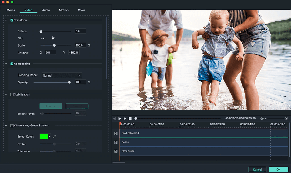 wondershare filmora interface