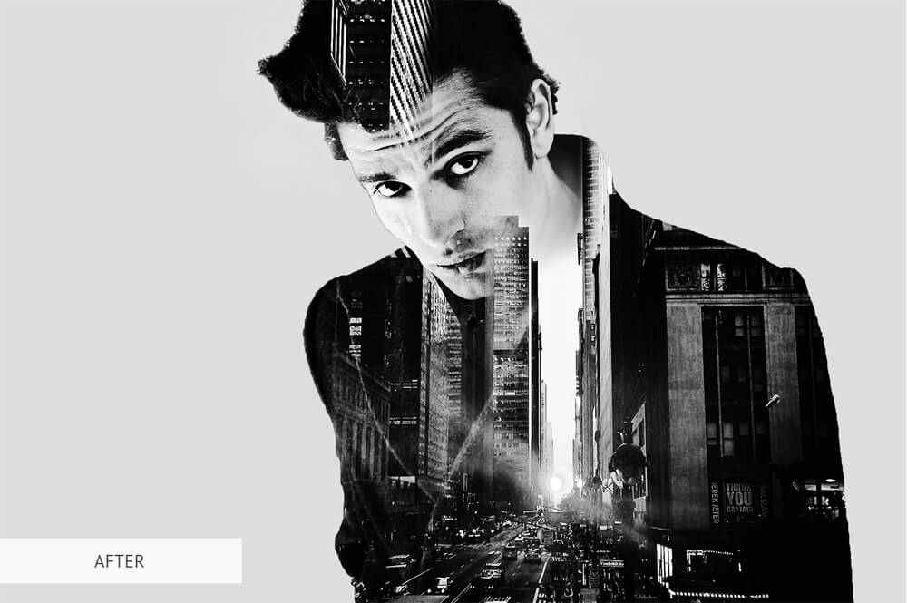 filtro photoshop gratis doppia esposizione