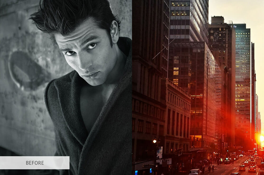 filtro photoshop gratis doppia esposizione