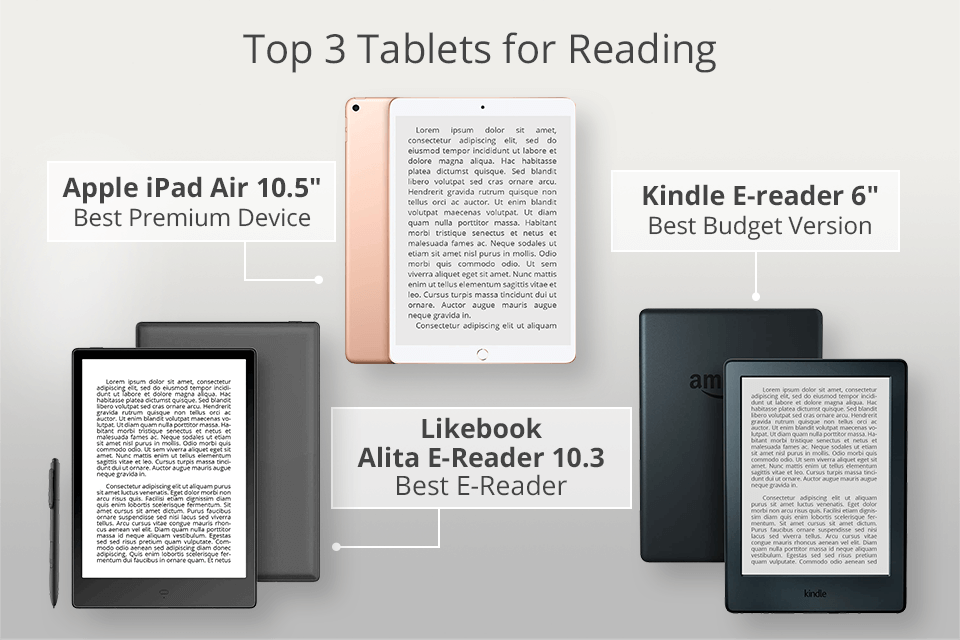 best tablet for e-books reading