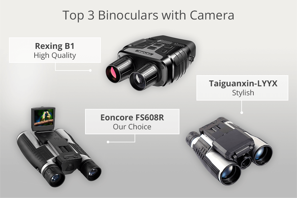 binoculars with camera