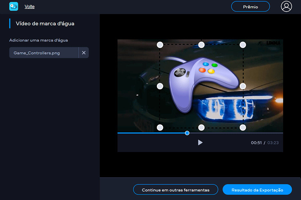 logo editor de vídeo online Fastreel