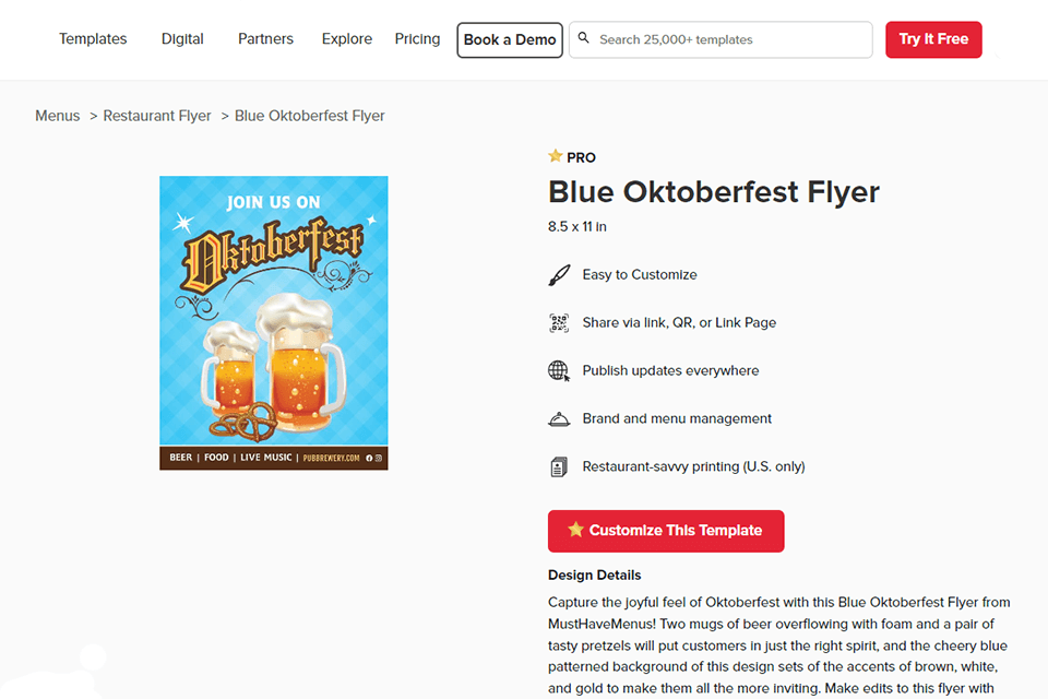 musthavemenus indesign free templates pack