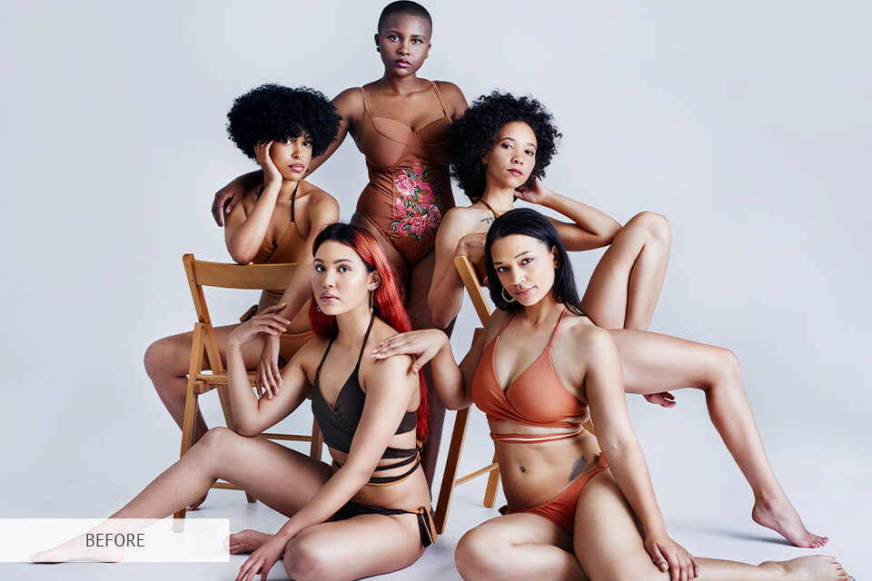 glamour plus size photography poses