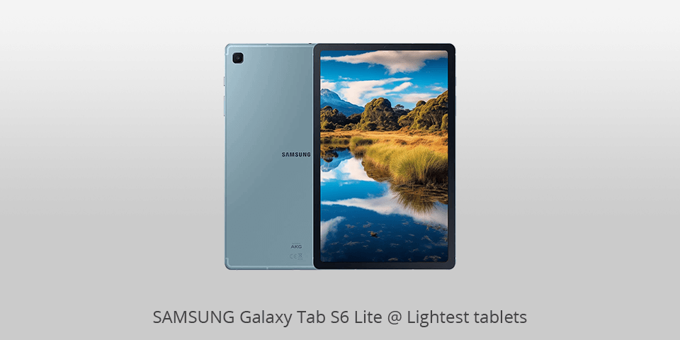 samsung galaxy tab s6 lite lightest tablet