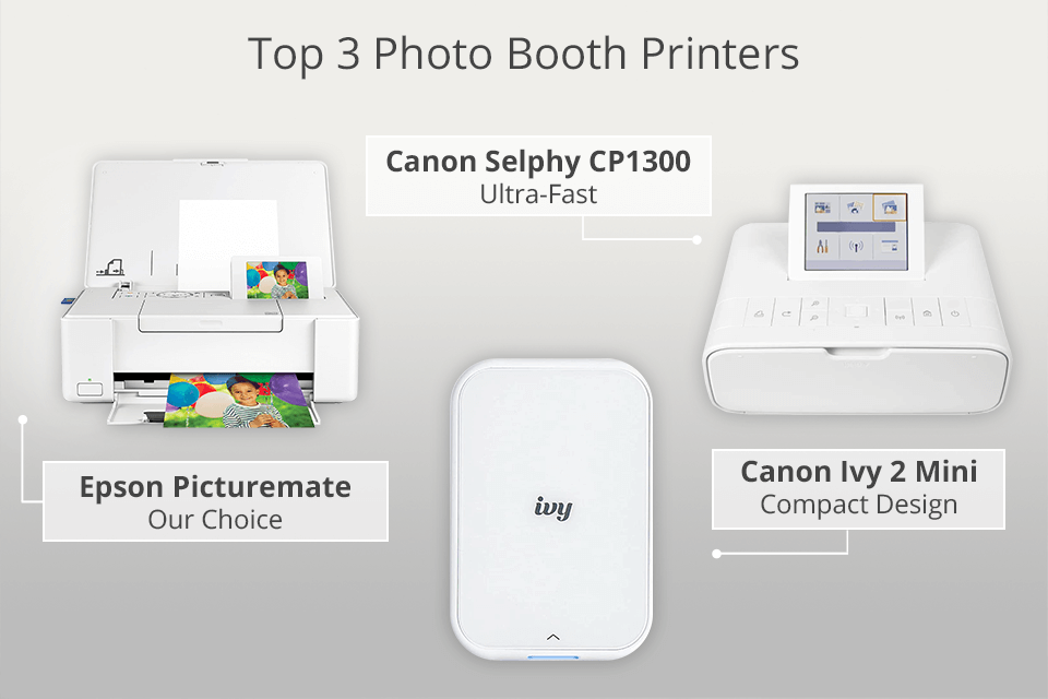 top 3 photo booth printers