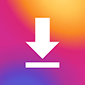 video downloader for instagram apps to save video logo