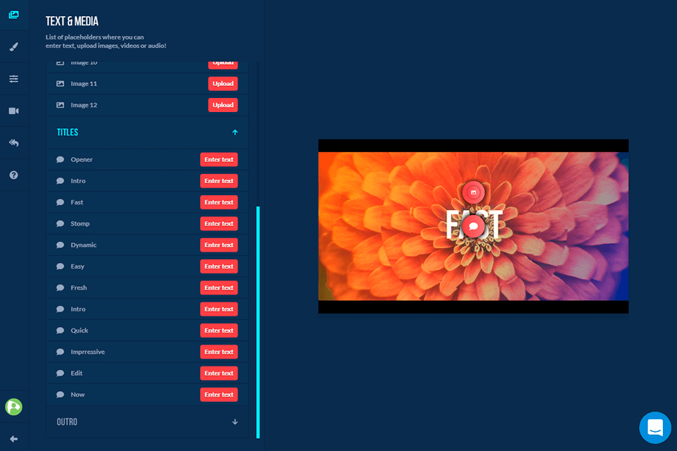 videobolt free video editing software interface
