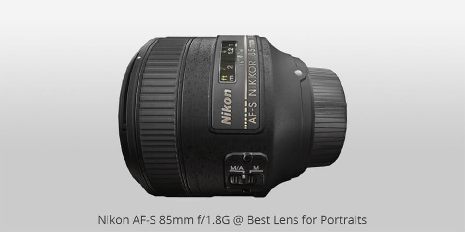 Nikon AF-S 85mm lens for portraits