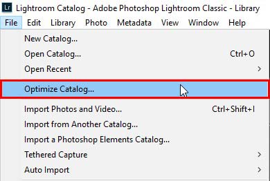 Optimize catalog