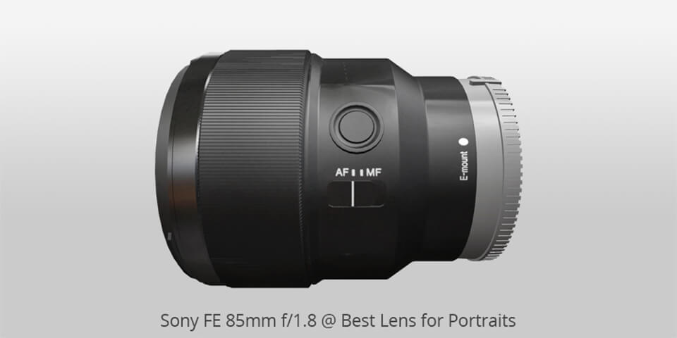 Sony FE 85mm lens for portraits