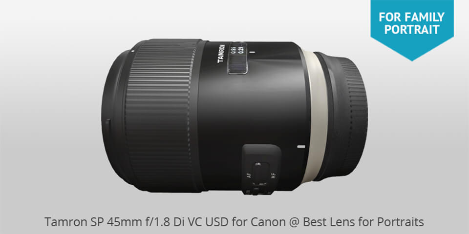 Tamron SP 45mm lens for portraits