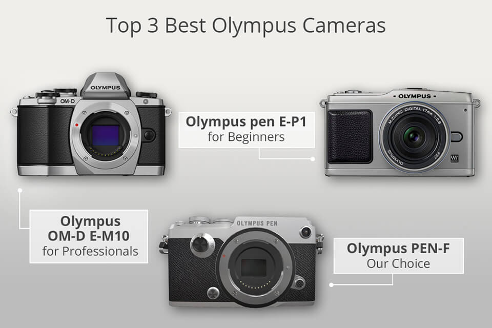 top 3 best Olympus cameras