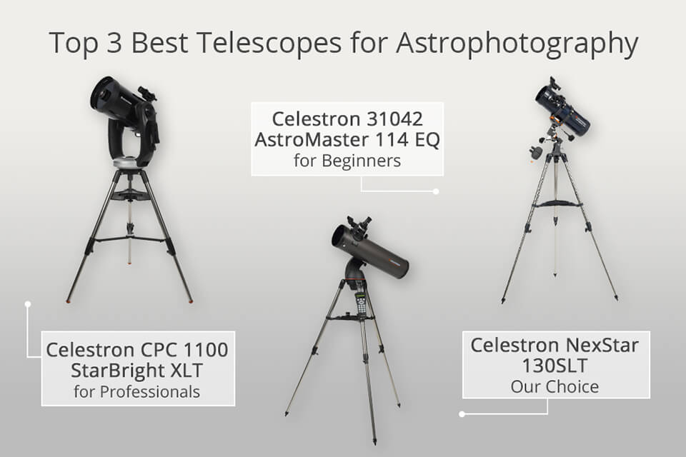 Top 3 Best Telescopes for Astrophotography
