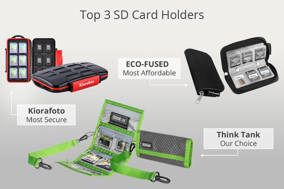 top 3 sd card holders