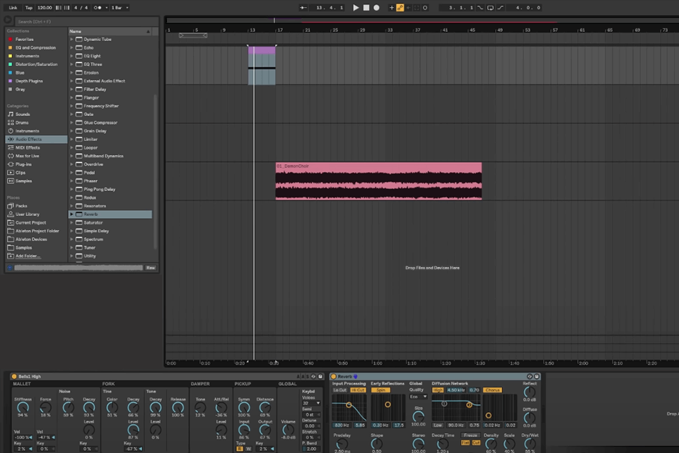 ableton live edm software interface