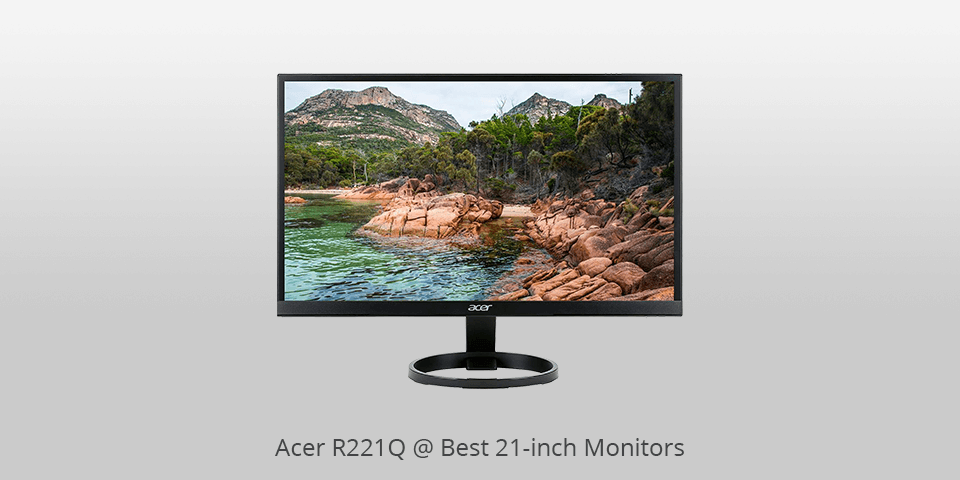 21-inch monitor