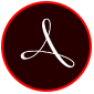adobe acrobat reader pdf editor app logo