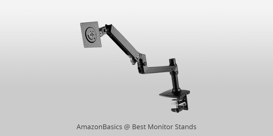 best monitor stands amazonbasics single