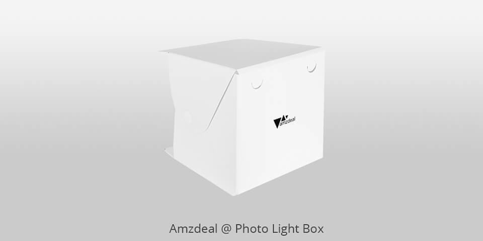 amzdeal photo light box
