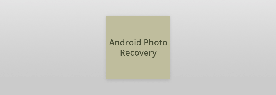 android photo recovery logo