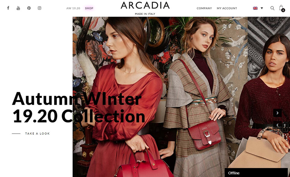 arcadia online lookbook