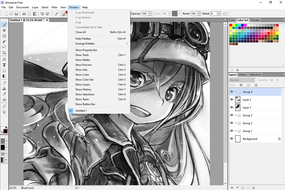 Baixe e execute WeDraw - Como Desenhar Anime no PC e Mac (emulador)