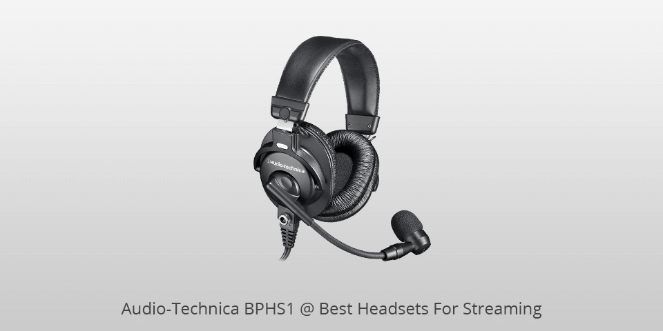 audio-technica bphs1 headset for streaming