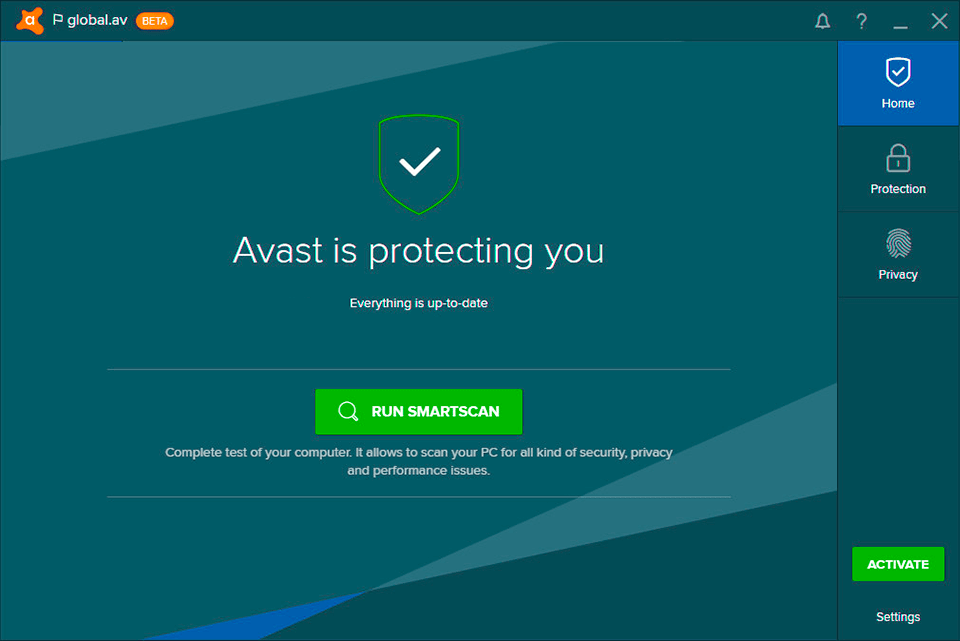 avast cleanup premium download interface