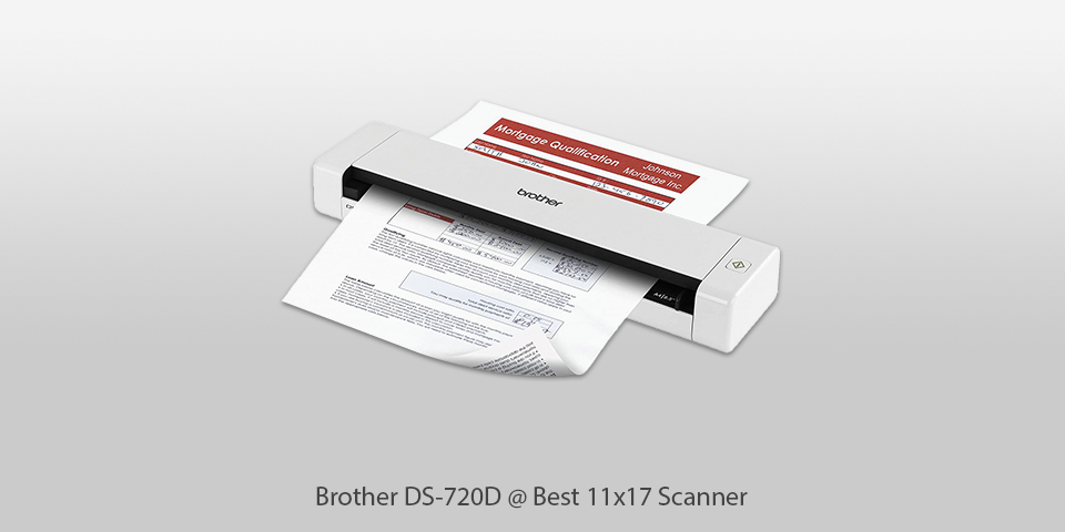 best 11x17 scanner brother ds-720d