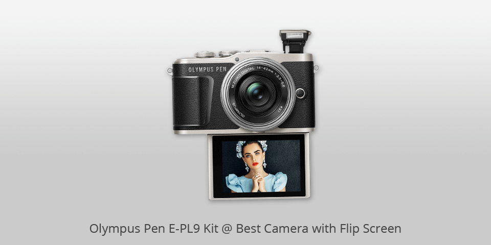 camera with flip screen