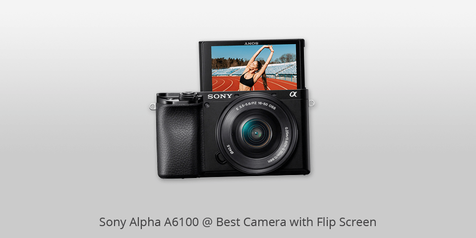 4k camera with flip screen