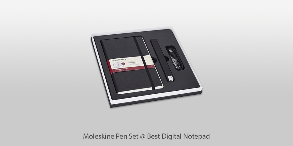 digital notepad moleskine pen set