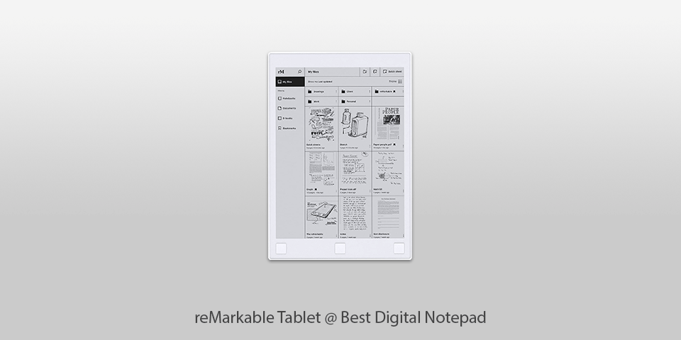 digital notepad remarkable tablet