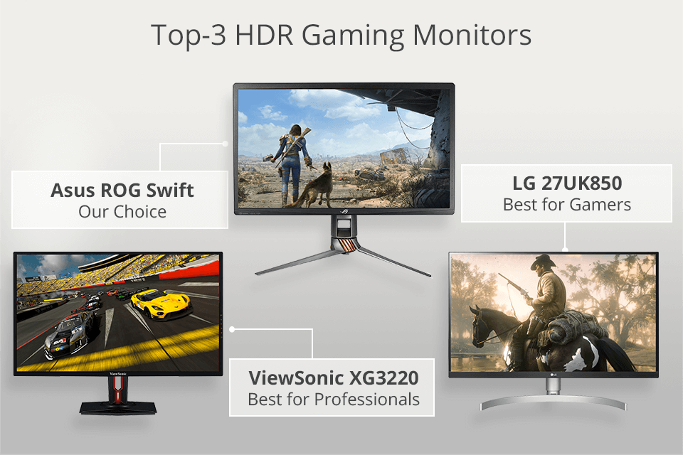 best hdr gaming monitors