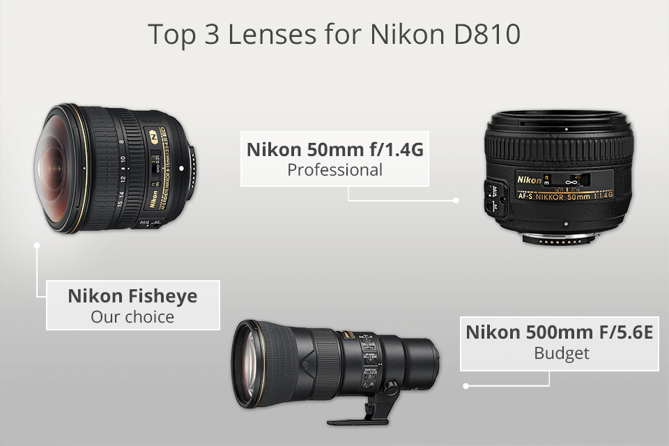 top lenses for nikon d810