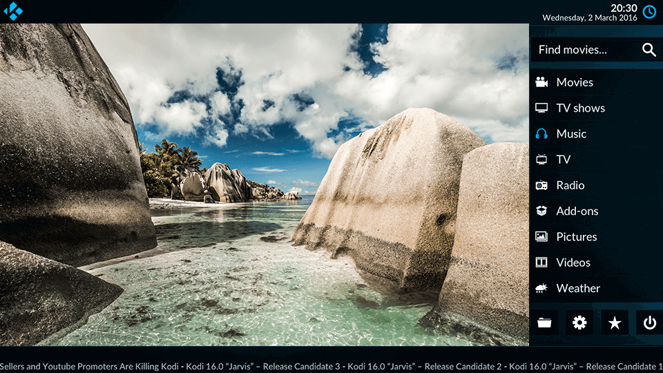 kodi webm player interface