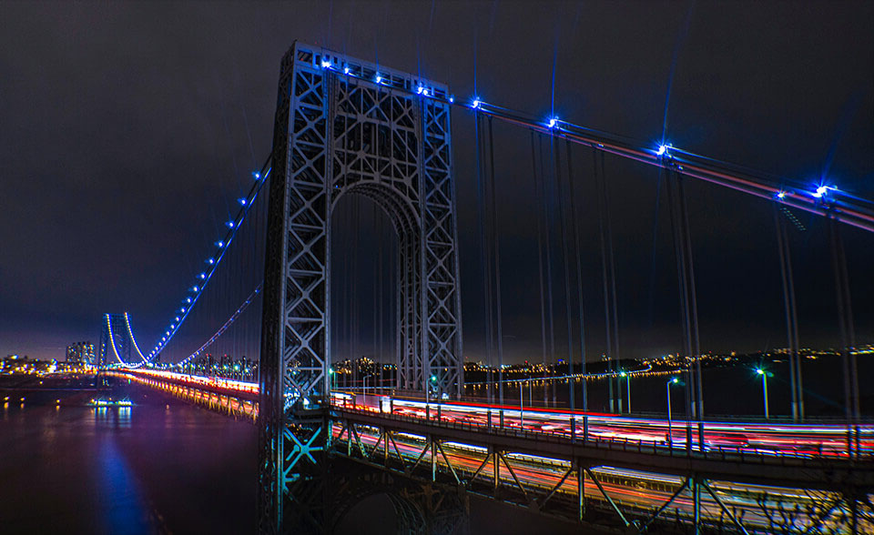 bridges night photography ideas