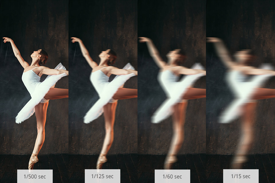 camera settings for dance recital