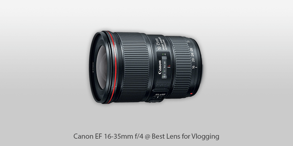 canon ef 16-35mm f/4 lens for vlogging