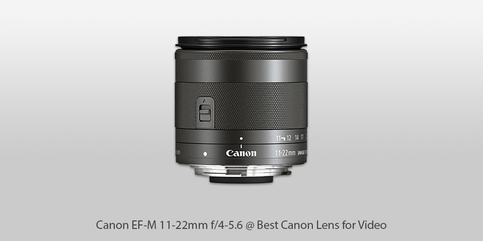 canon lens for music video