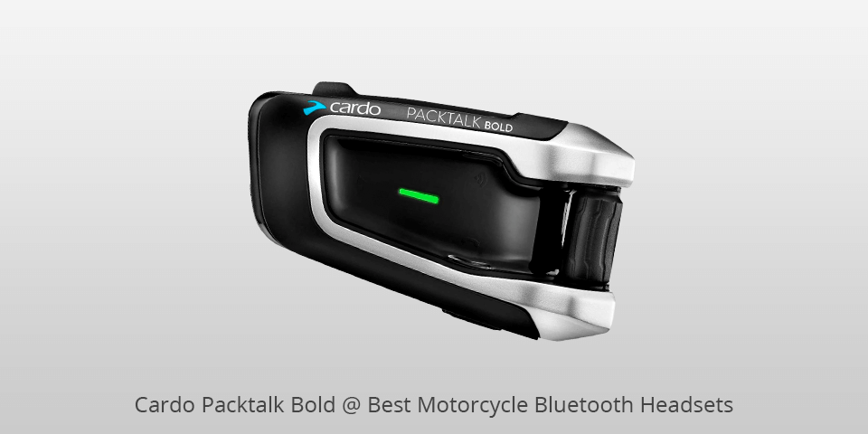 cardo packtalk bold motorcycle bluetooth headset