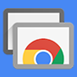 chrome remote desktop vnc software logo